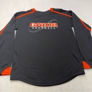 University of Florida Gators Softball #2 Long Sleeve Pullover Size Small